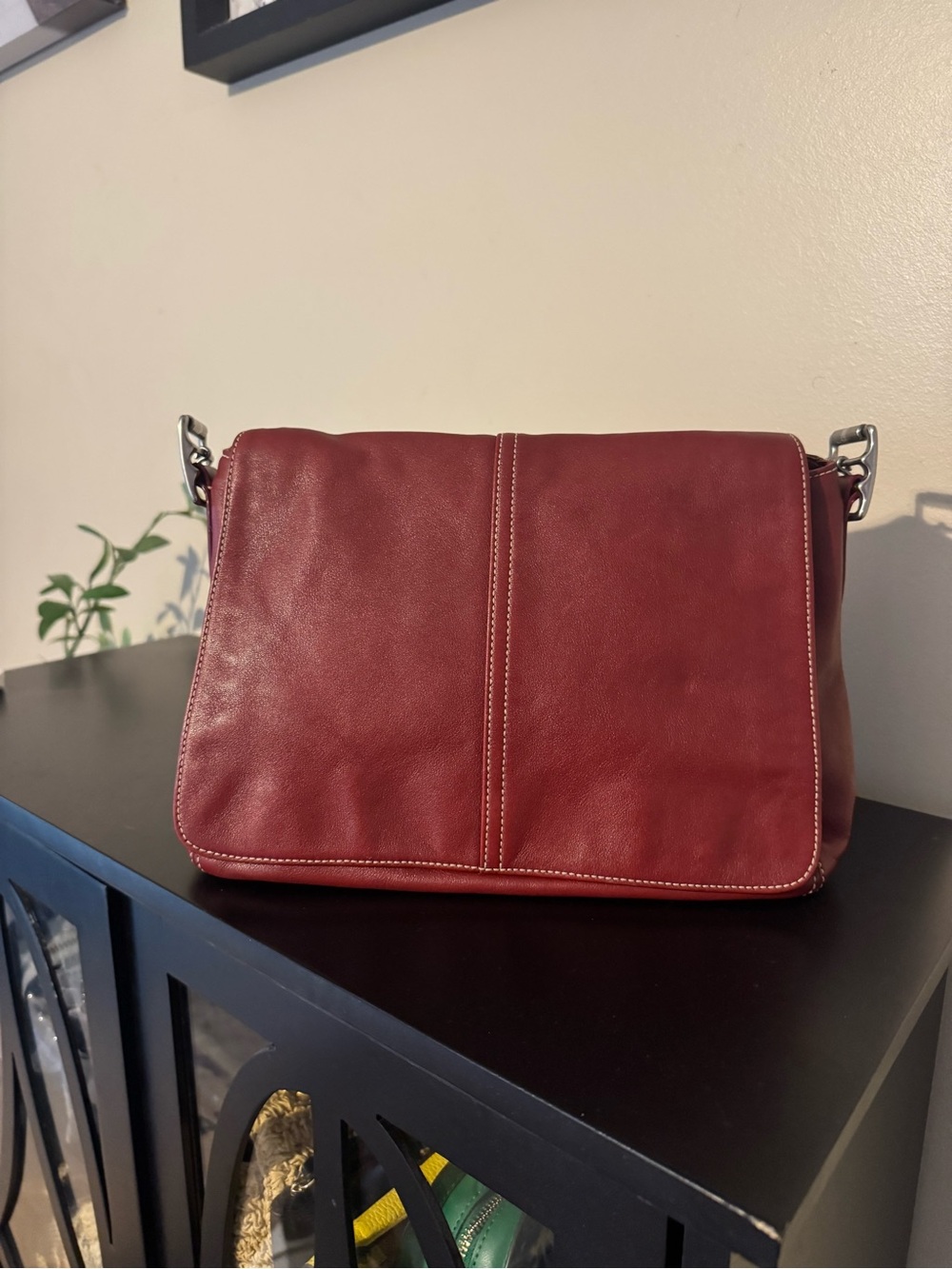 COACH Legacy Hampton Flap Crossbody Bag 9570 ***pristine condition ***